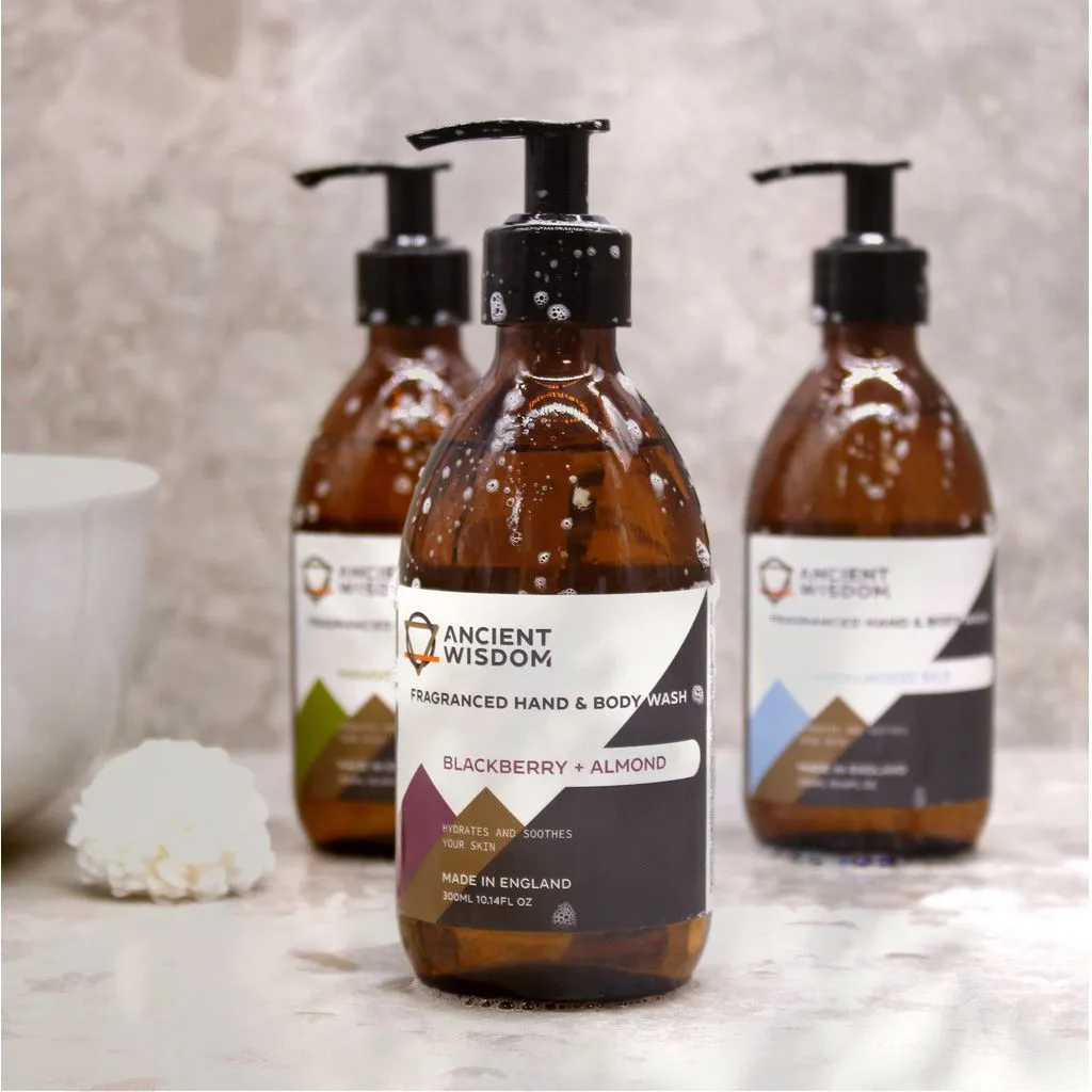 Ancient Wisdom - Fragranced Hand & Body Wash - 6 Beautiful Scents
