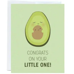 Avocado New Baby Card