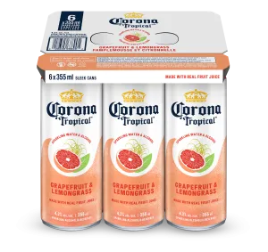 CORONA TROPICAL GRAPEFRUIT & LEMONGRASS 6CANS