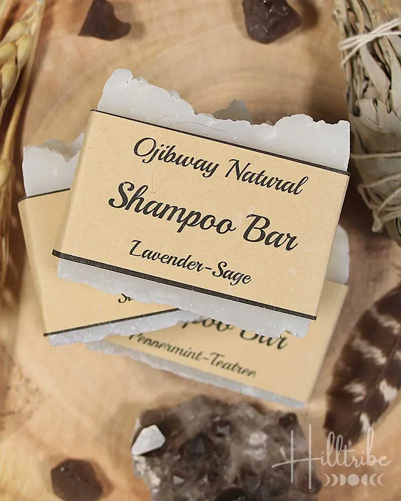 Lavender   Sage Natural Shampoo Bar