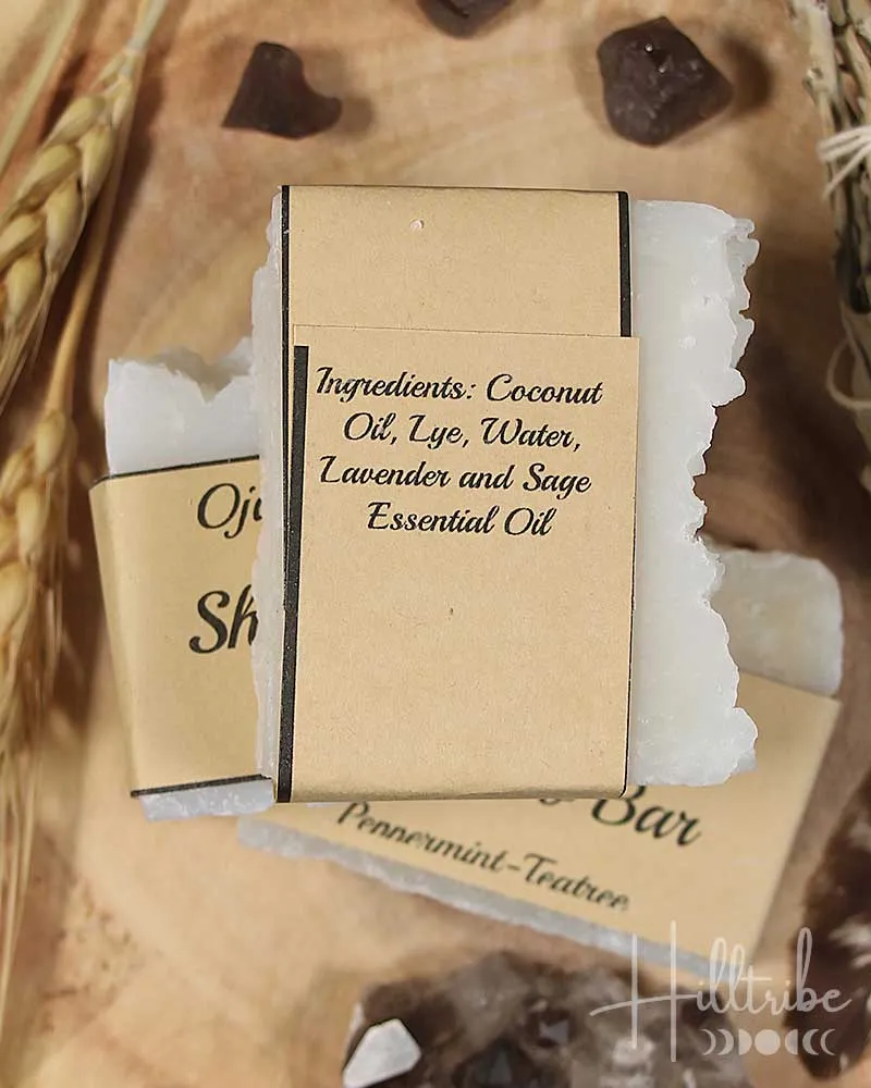 Lavender   Sage Natural Shampoo Bar